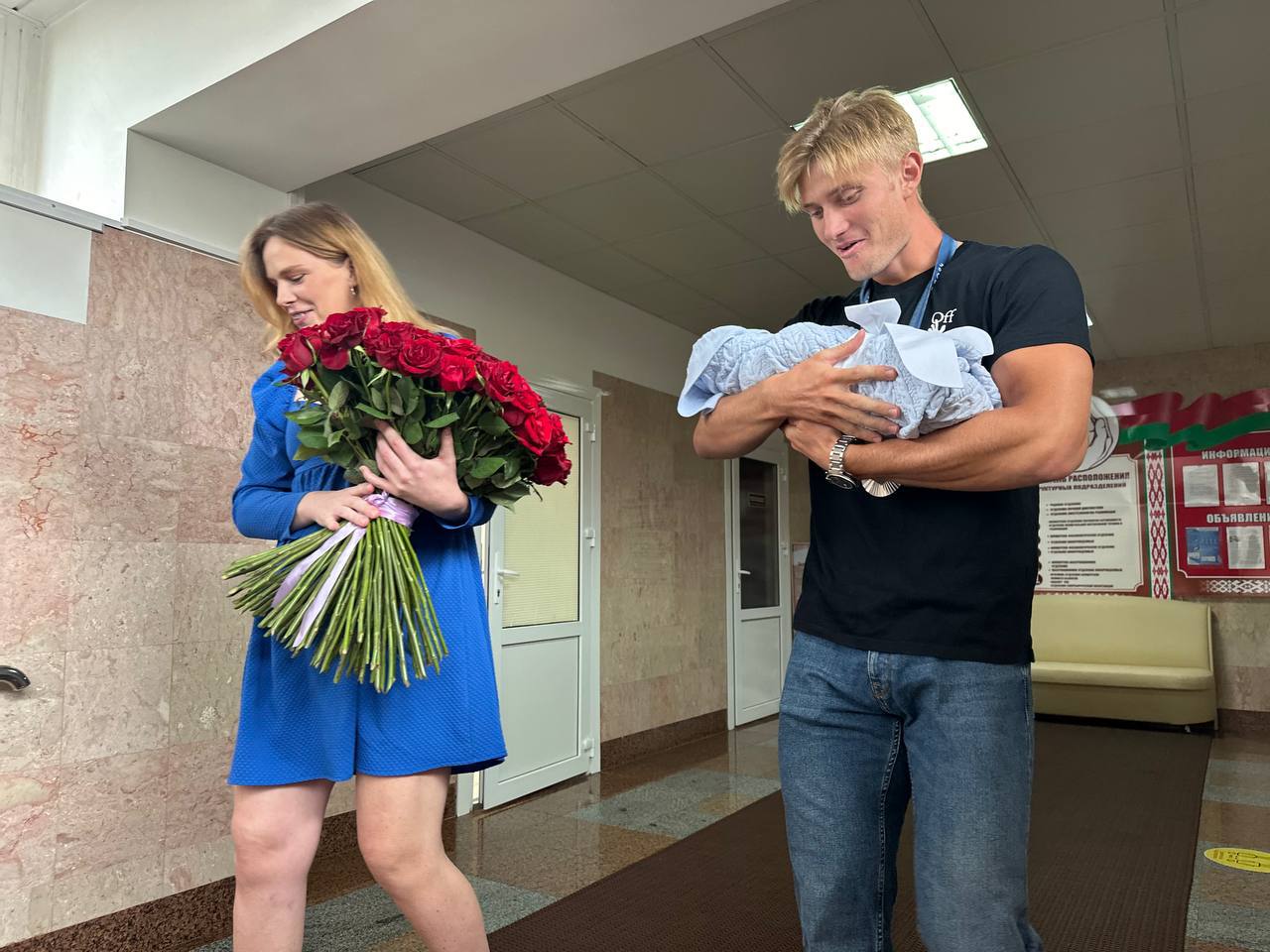 Серебряный призер ОИ-2024 приехал в роддом Бреста