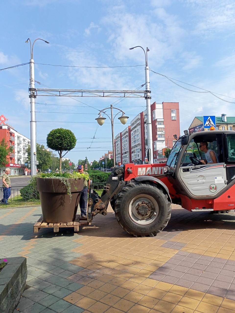 Специалисты ПКУП «Коммунальник» украсили Брест цветами