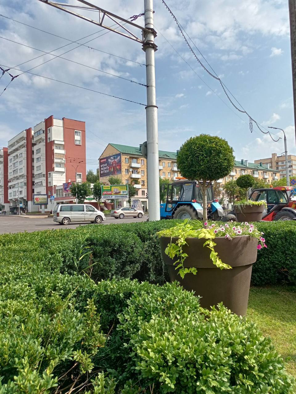Специалисты ПКУП «Коммунальник» украсили Брест цветами