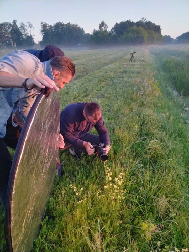 Актриса кино и театра Янина Малинчик снимает в Бресте кино