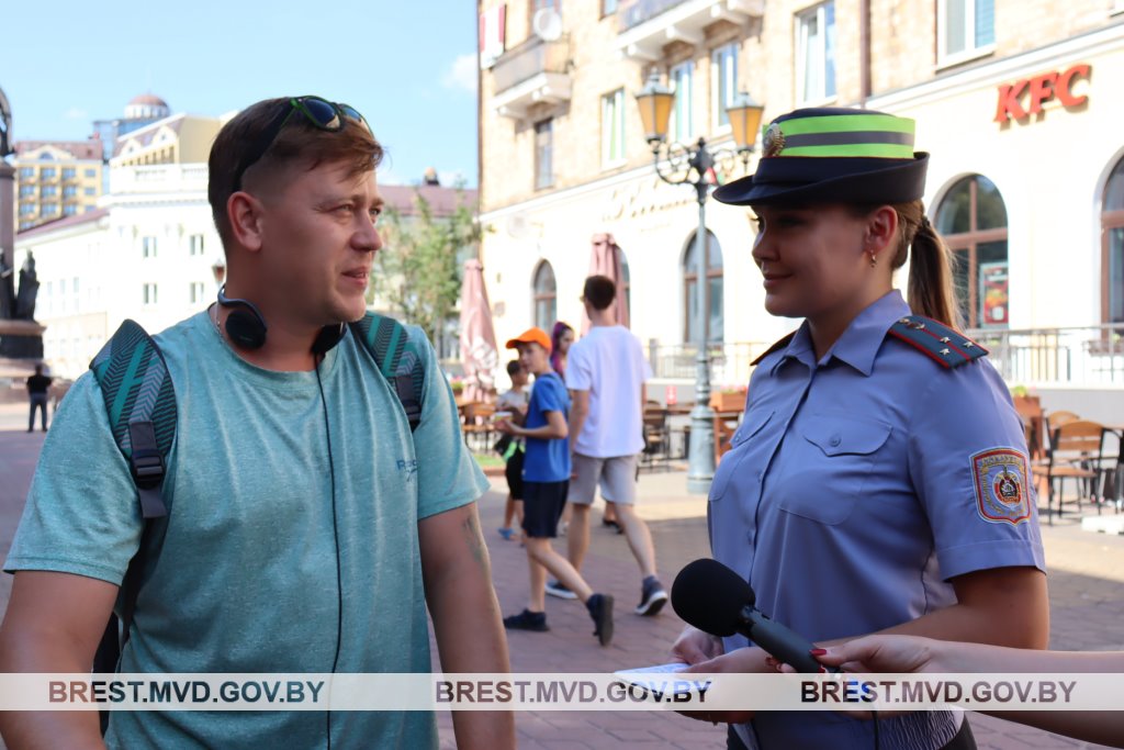 В зоне внимания ГАИ – велосипедисты! Рейд на улице Советской в Бресте