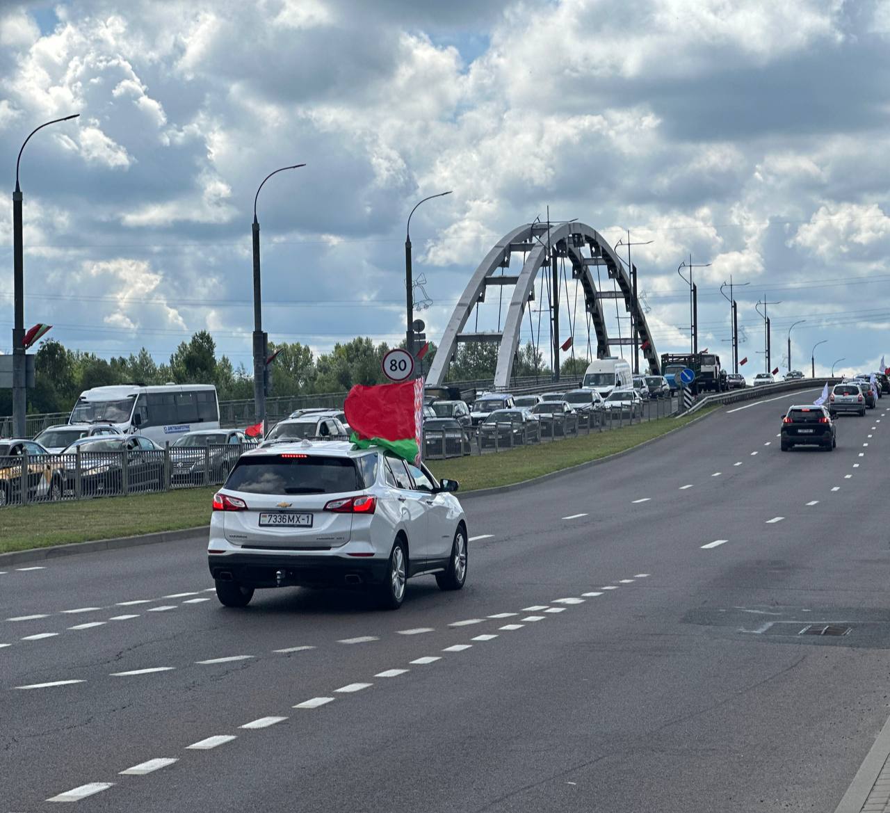 Автопробег «Путь Независимости» прошел по дорогам Бреста