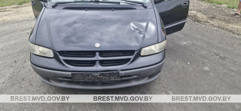 В Брестском районе 71-летний водитель Chrysler сбил 71-летнего велосипедиста
