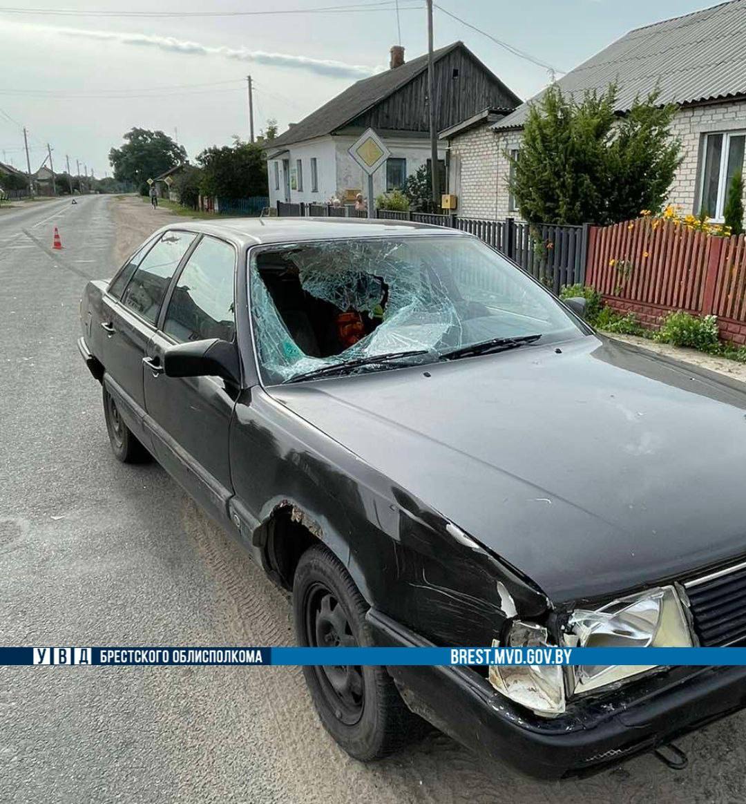 В Дрогичине девочка на велосипеде попала под Audi