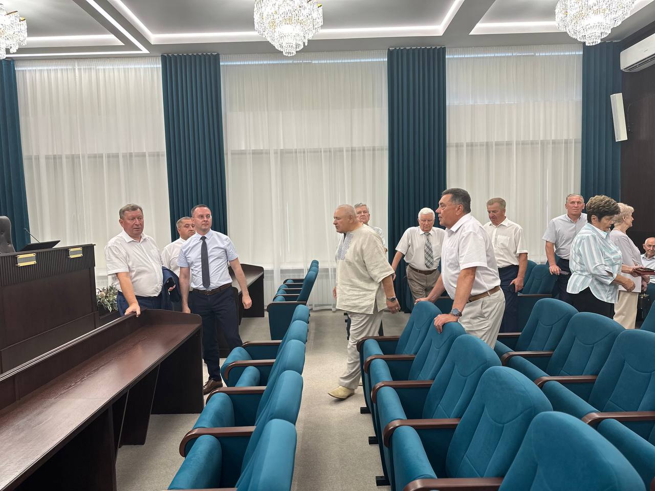 В Бресте состоялась встреча с бывшими руководителями горисполкома и администраций районов