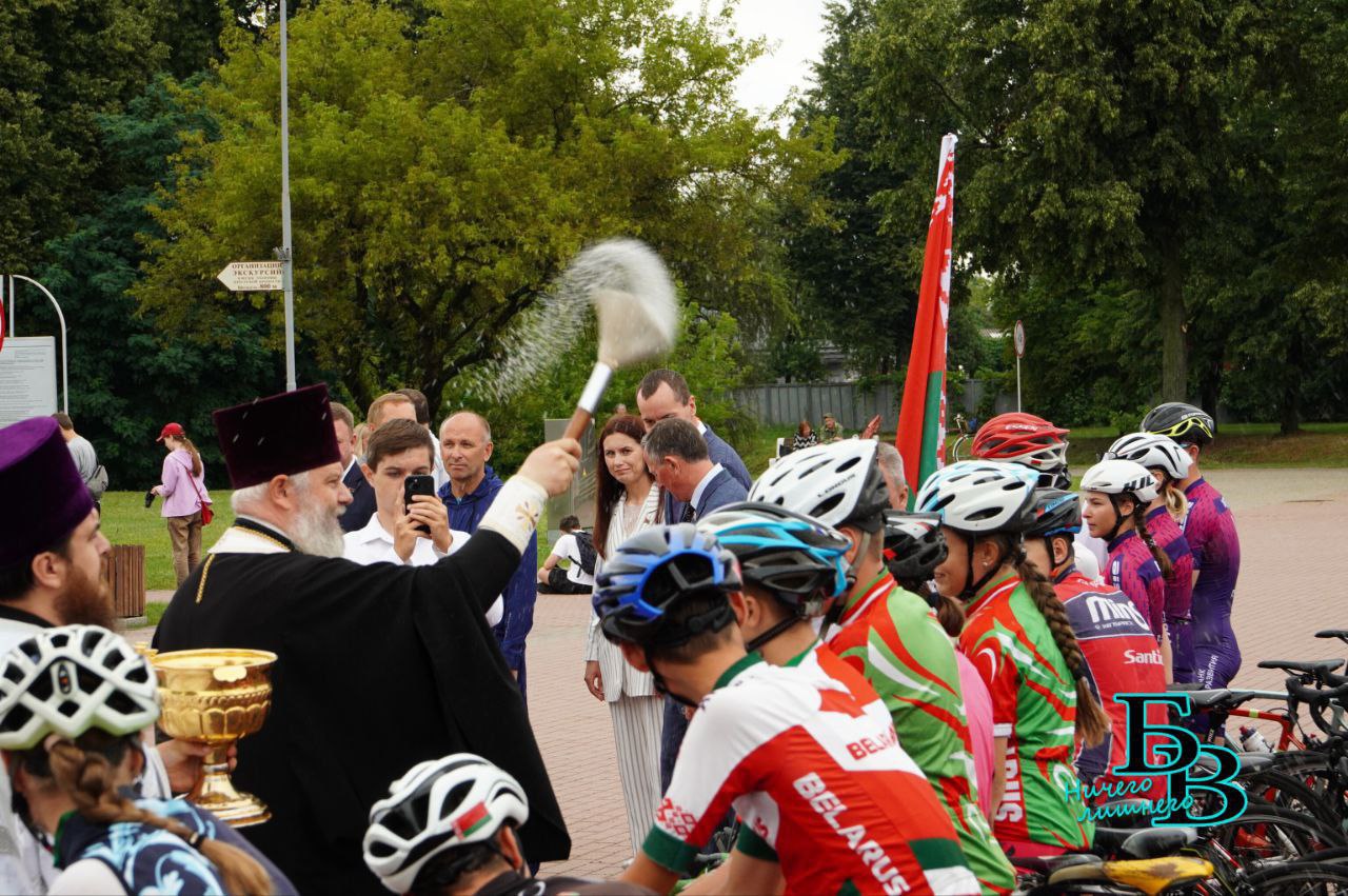 Православный велопробег стартовал от стен Брестской крепости
