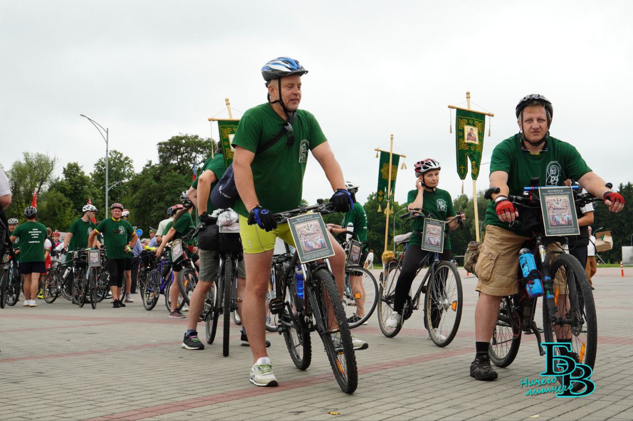 Православный велопробег стартовал от стен Брестской крепости