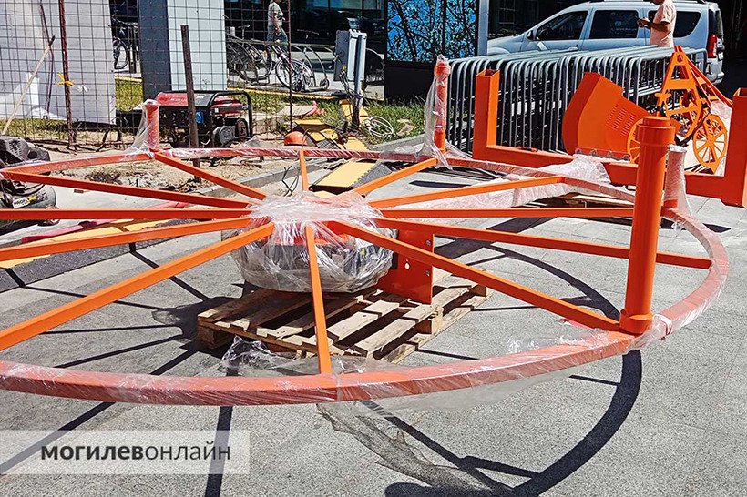 Электрическая велосипедная парковка появится в Могилеве. Посмотрите, как она выглядит