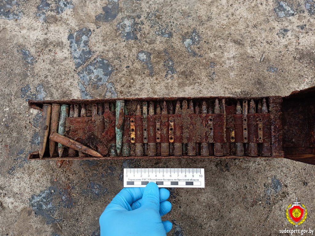 В Брестской крепости обнаружены патроны и костные останки