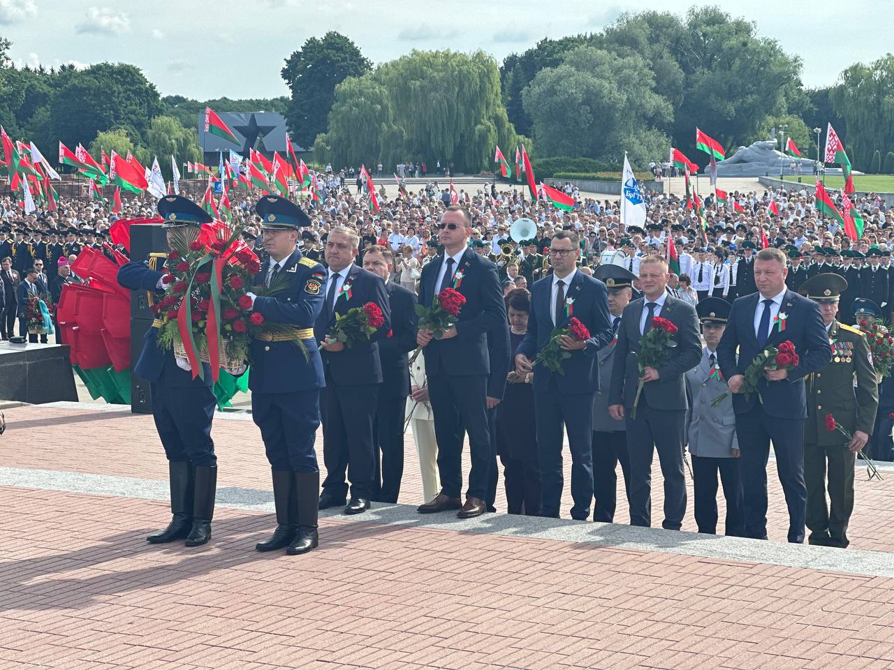 Праздничные мероприятия ко Дню Независимости проходят в Бресте