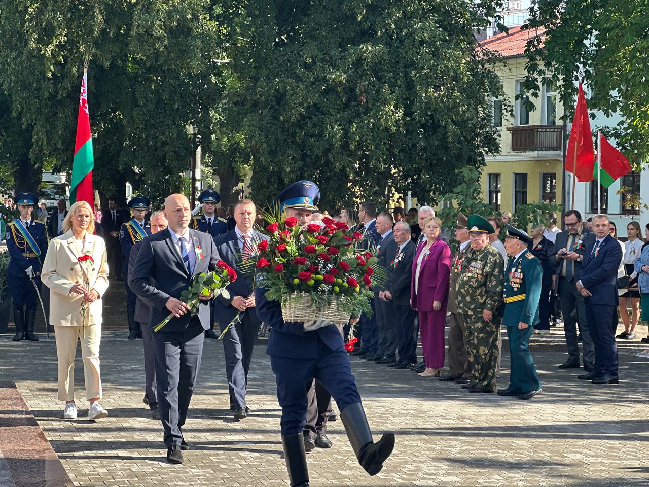 Праздничные мероприятия ко Дню Независимости проходят в Бресте