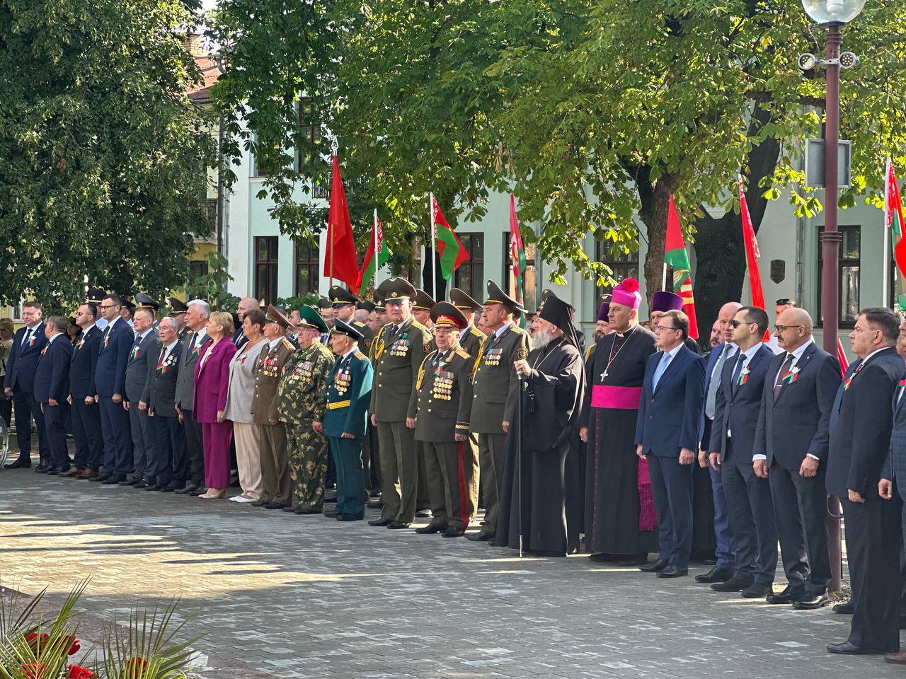 Праздничные мероприятия ко Дню Независимости проходят в Бресте