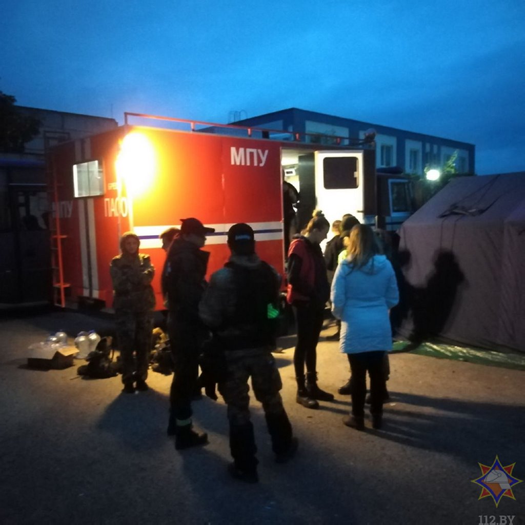 МЧС показало фото с поисковых мероприятий в Каменецком районе