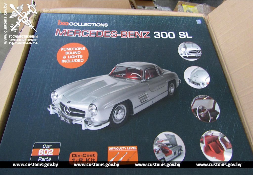 На границе с Польшей задержали партию коллекционных моделей авто