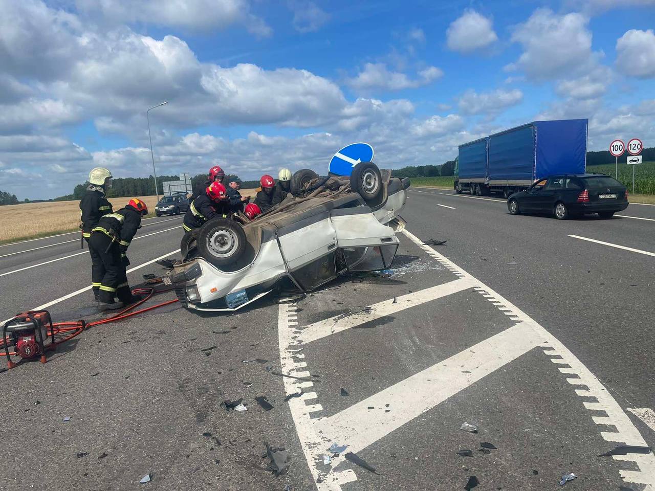 Возле Лиды произошло жуткое ДТП: два человека погибли