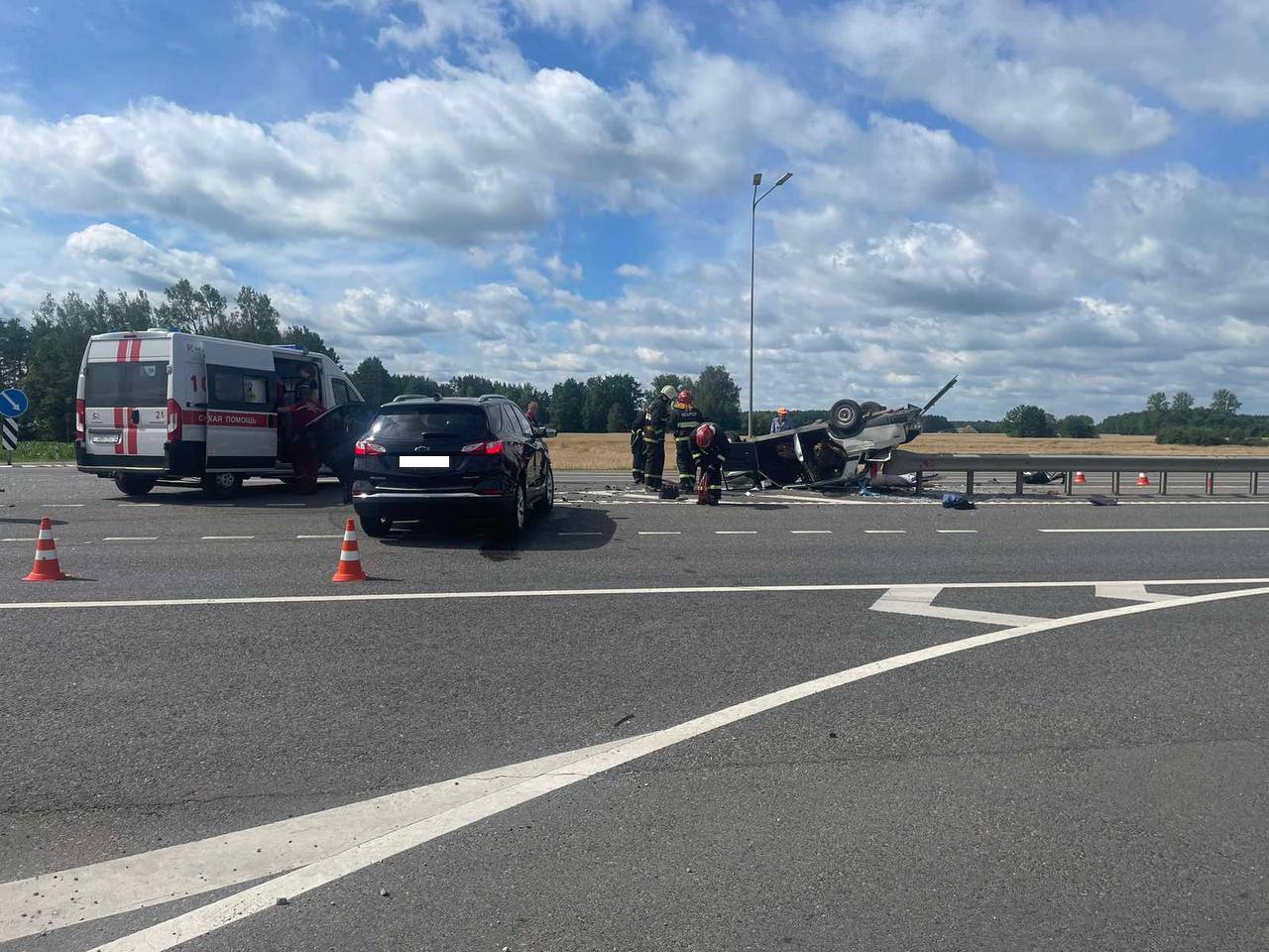 Возле Лиды произошло жуткое ДТП: два человека погибли