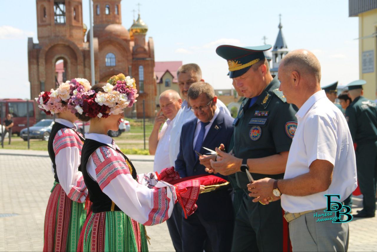 Новое здание пожарного аварийно-спасательного поста открыли в Брестском районе