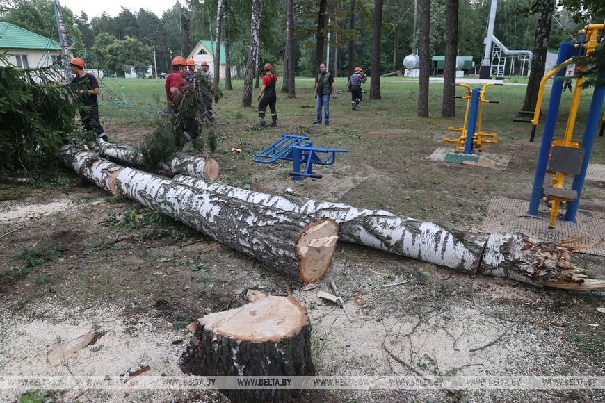 «Все случилось мгновенно». В лагере под Речицей рассказали о разгуле стихии, приведшей к трагедии
