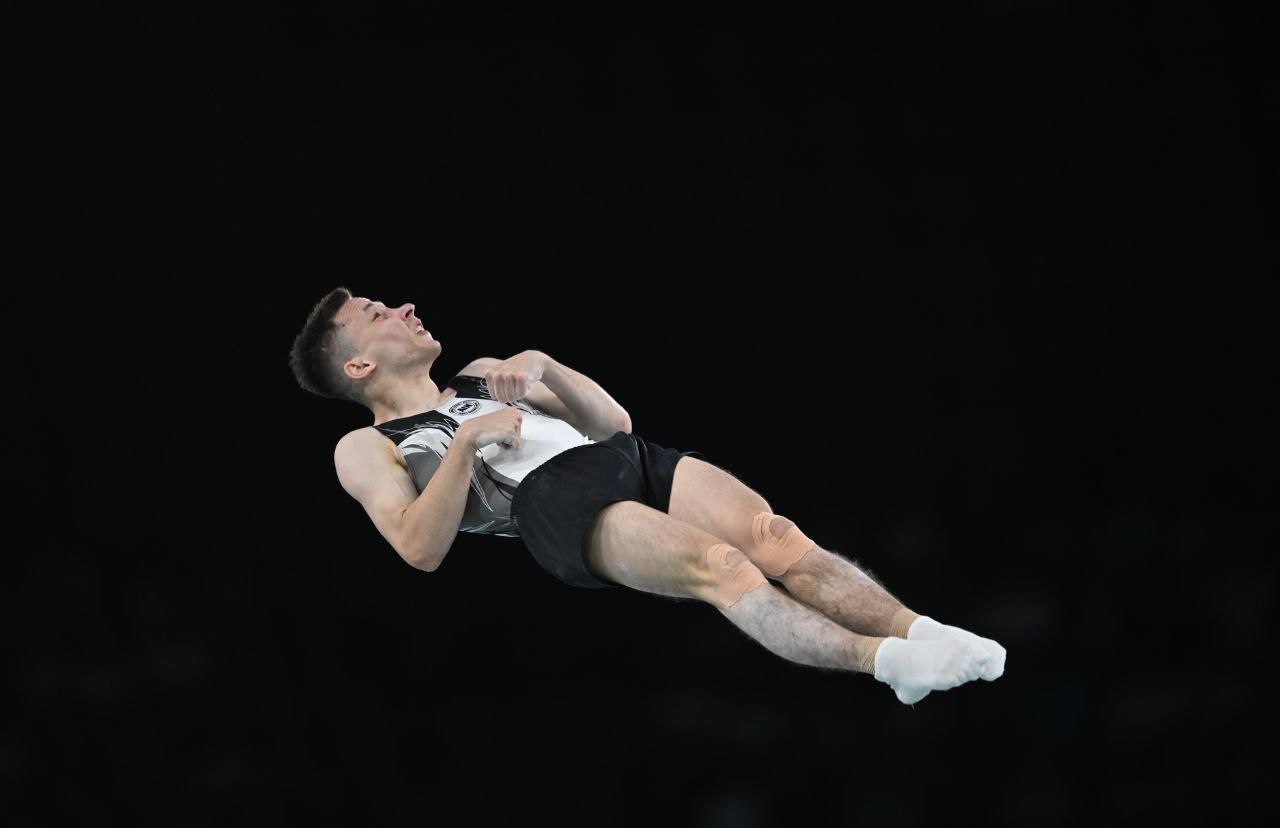 Белорус завоевал золото в прыжках на батуте на Олимпиаде в Париже