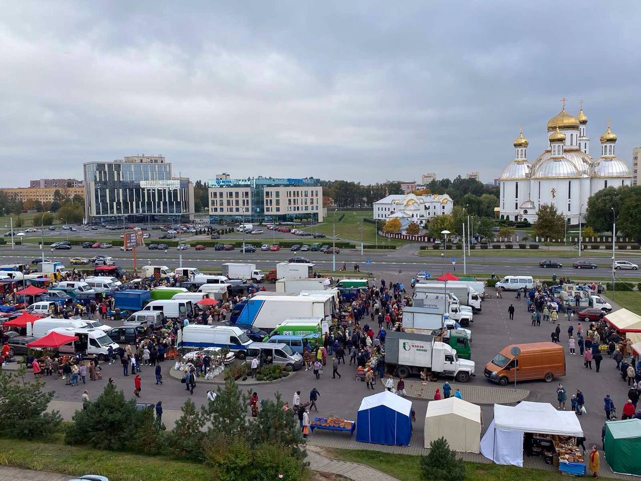 В Бресте продолжаются осенние ярмарки — узнали актуальные цены