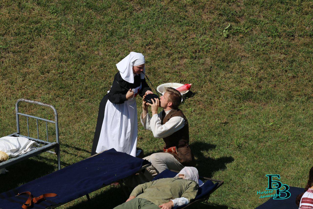 В Бресте воссоздали события Первой мировой войны