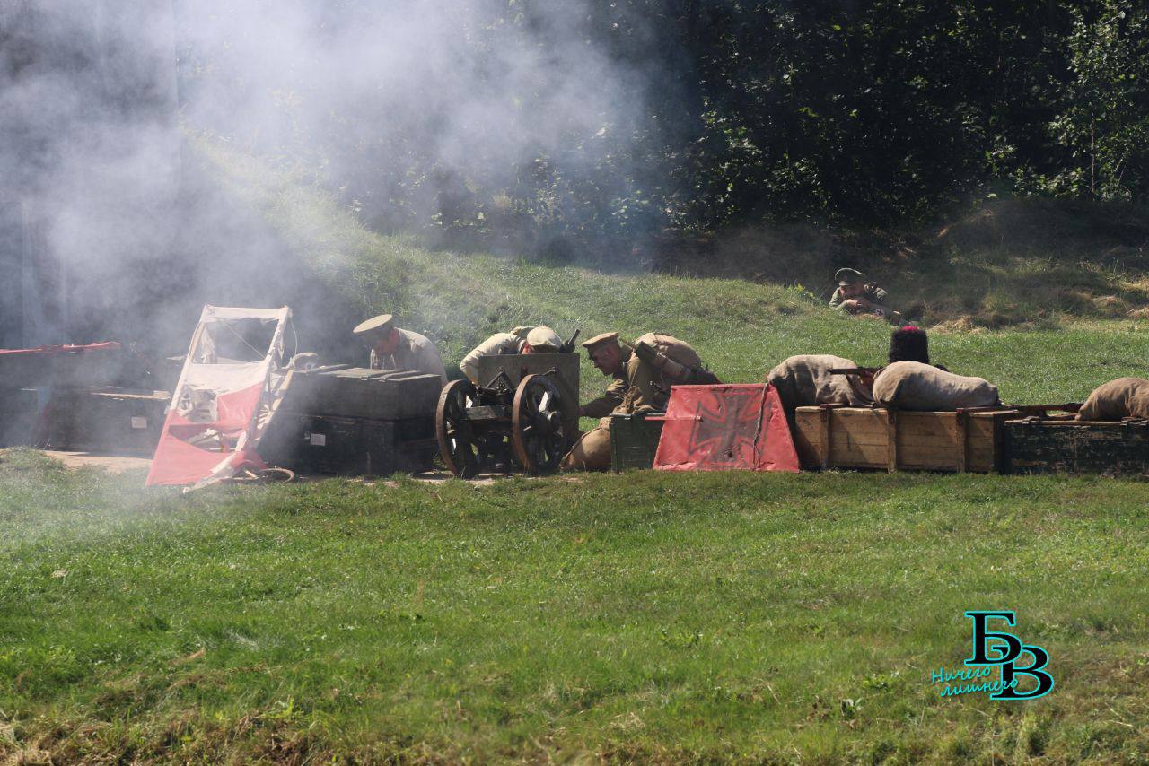 В Бресте воссоздали события Первой мировой войны