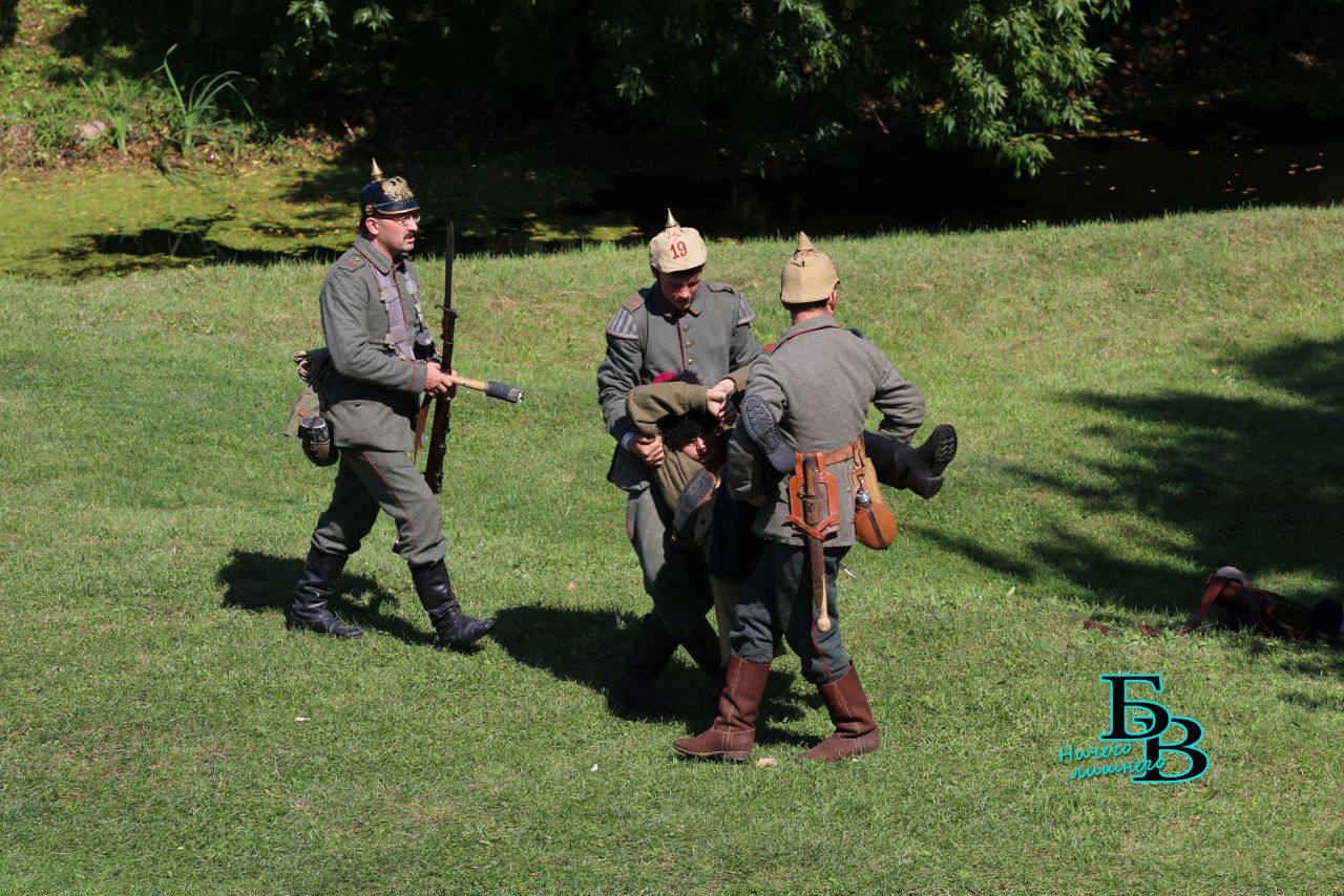 В Бресте воссоздали события Первой мировой войны