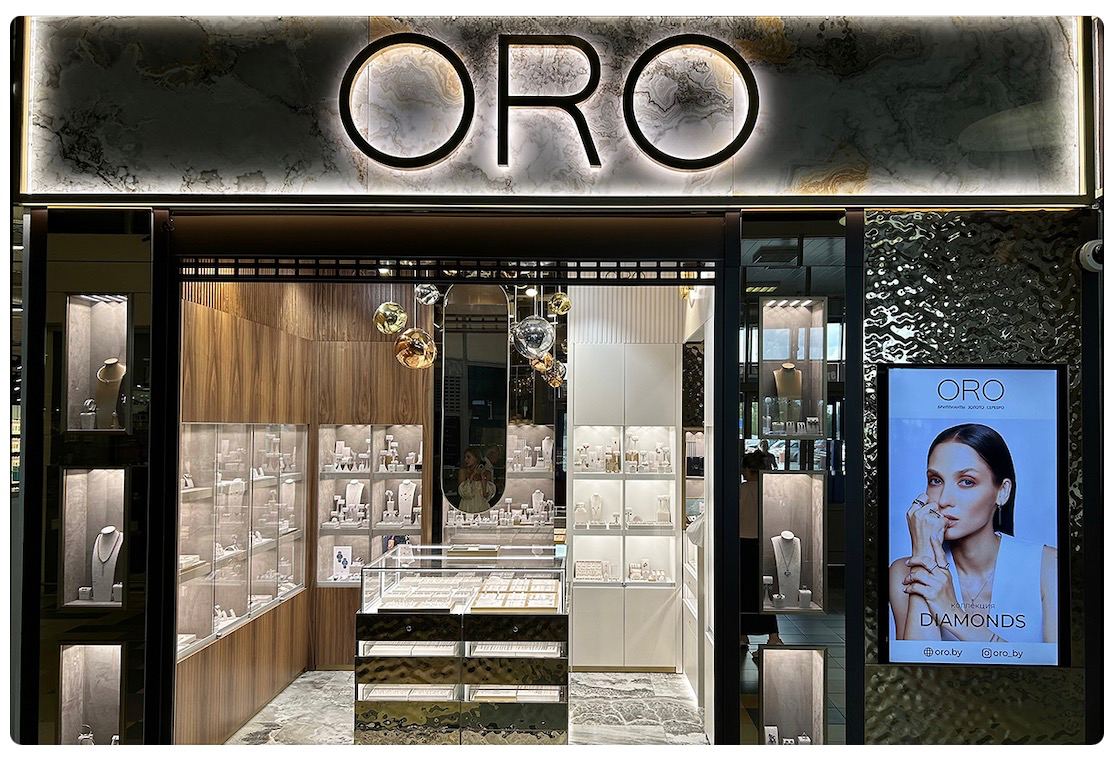 Открытие нового ювелирного салона ORO в Бресте