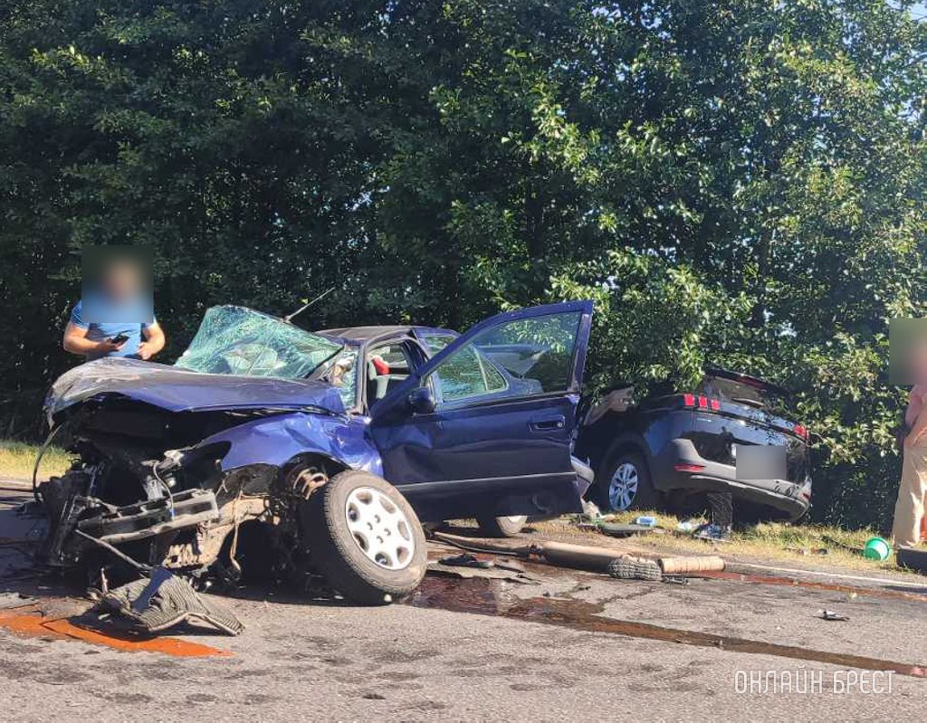 В Минздраве рассказали о состоянии пострадавших в результате ДТП в Ивацевичском районе