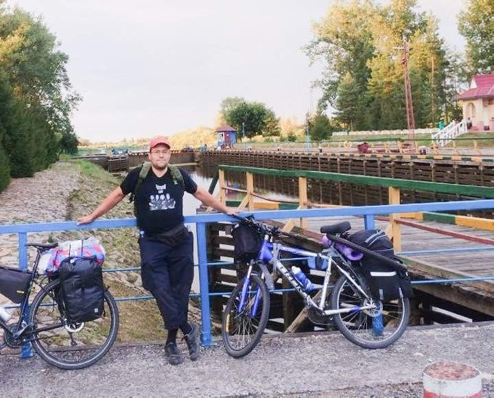 Аутентичные деревни Пинского района очаровали велопутешественника из Москвы