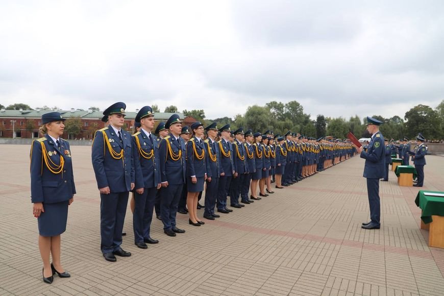 Около 170 молодых таможенников Беларуси приняли присягу в Брестской крепости