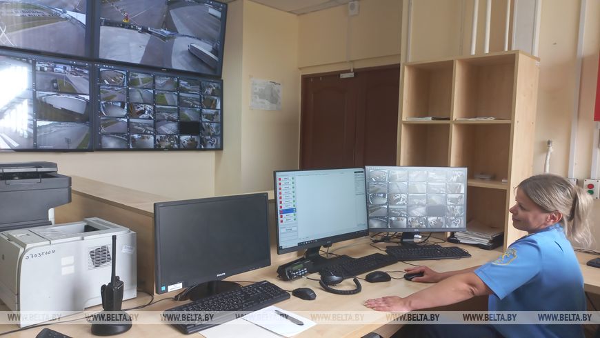 Новый инспекционно-досмотровый комплекс монтируют в пункте пропуска «Козловичи»