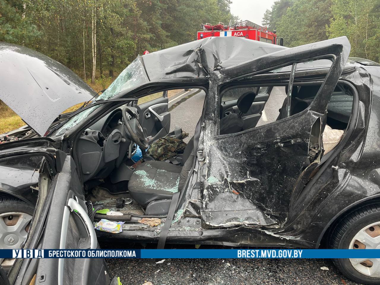 В Березовском районе в результате ДТП пострадал пожилой водитель