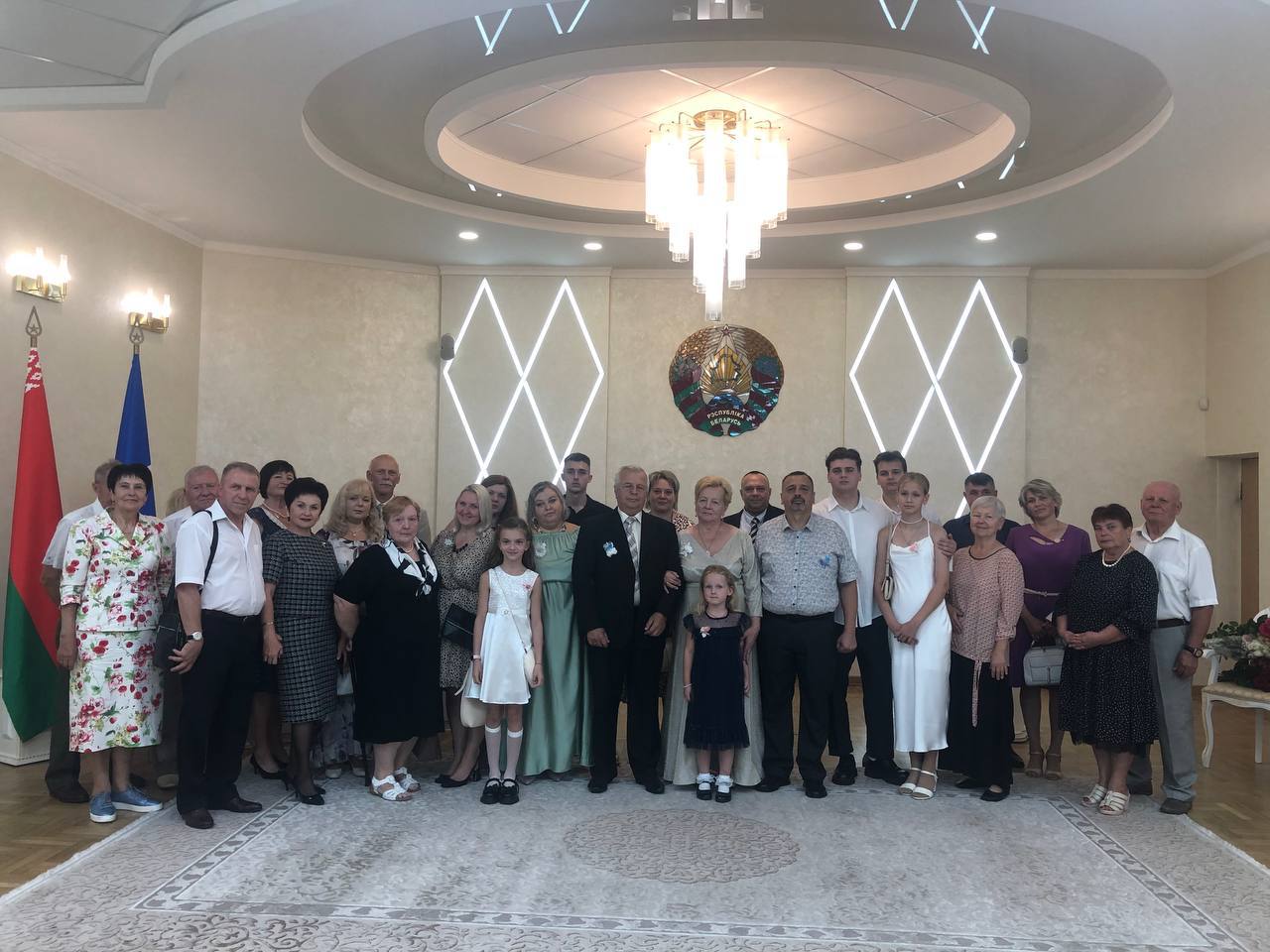 В Брестском отделе ЗАГС отпраздновали золотую свадьбу