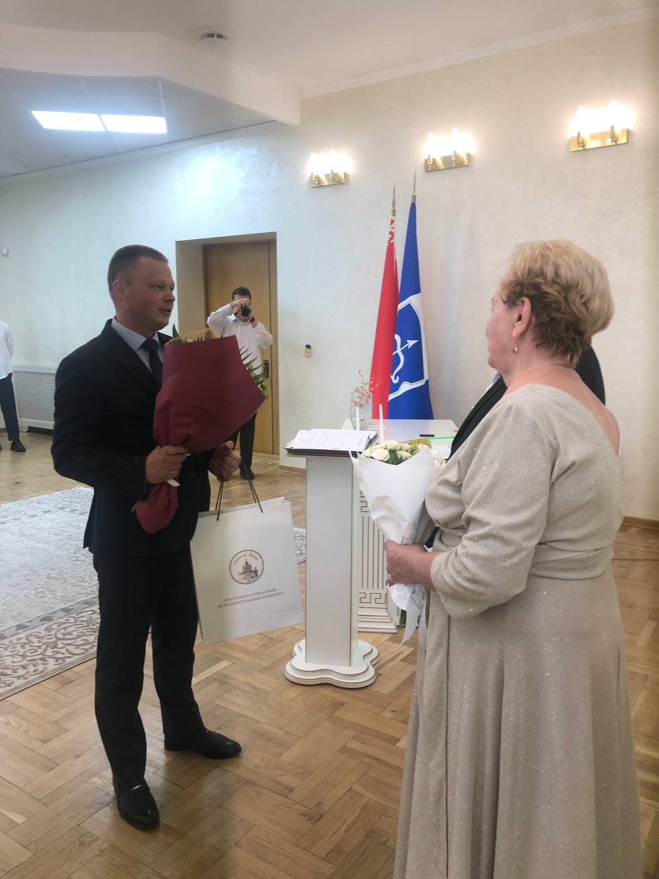 В Брестском отделе ЗАГС отпраздновали золотую свадьбу