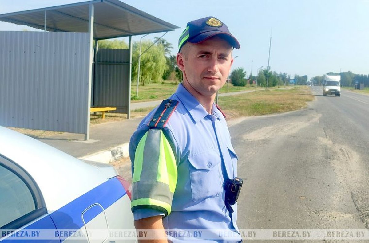 Лучший инспектор ГАИ Брестской области работает в Березовском РОВД