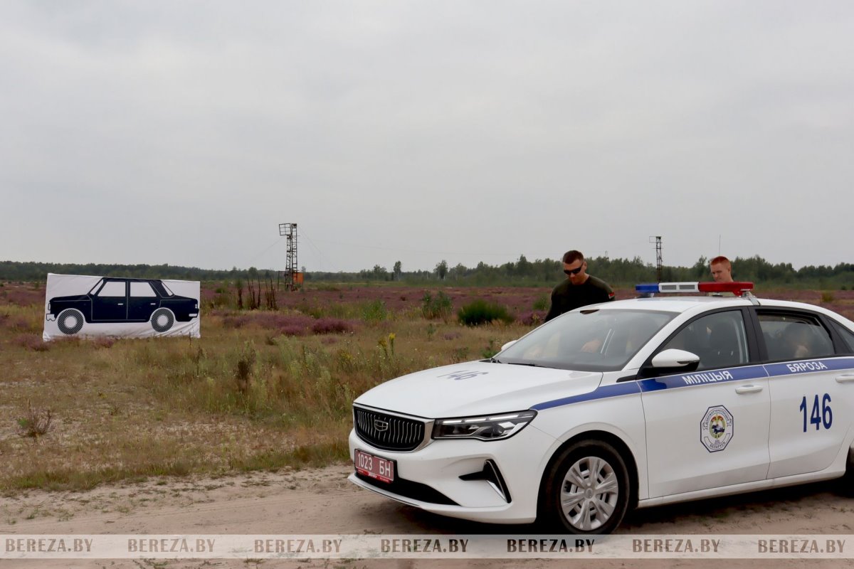Лучший инспектор ГАИ Брестской области работает в Березовском РОВД