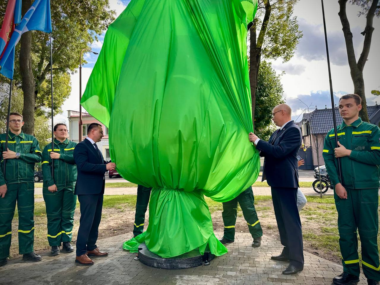 В Бресте зажегся «Фонарь Брестгипрозем»