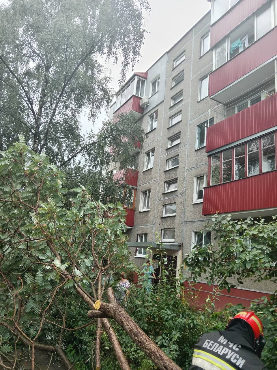 В Бресте после ливня в ГОЧС поступил 21 звонок