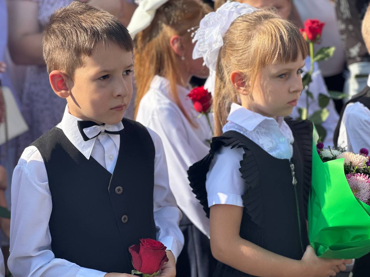 Звонок прозвучал для первоклассников Брестской области