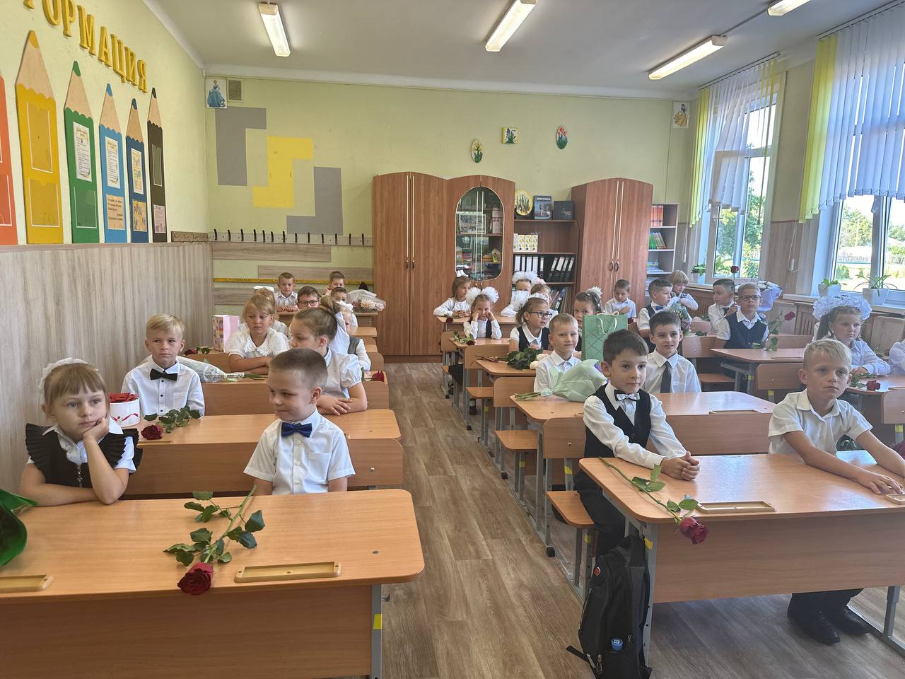 Звонок прозвучал для первоклассников Брестской области