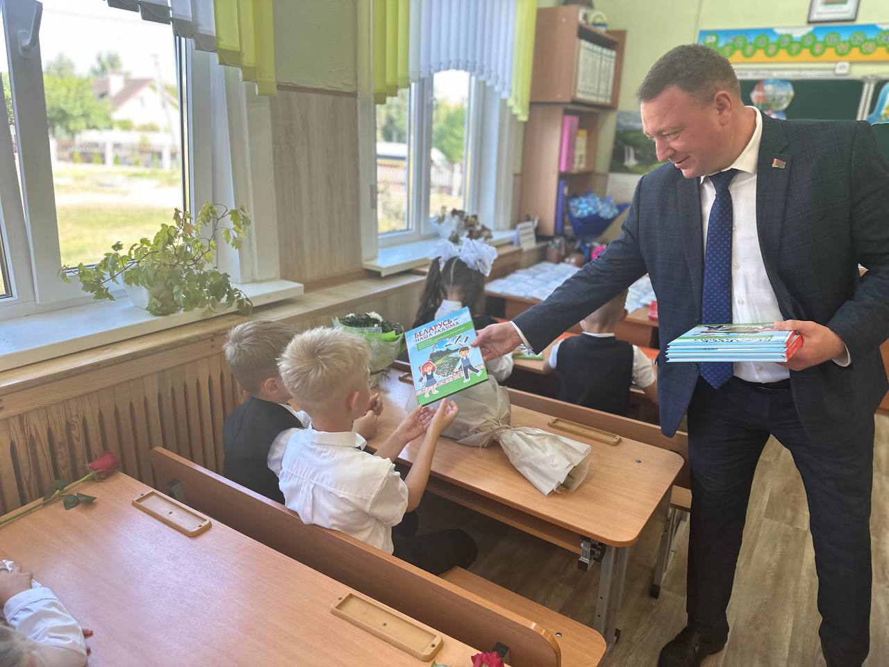 Звонок прозвучал для первоклассников Брестской области