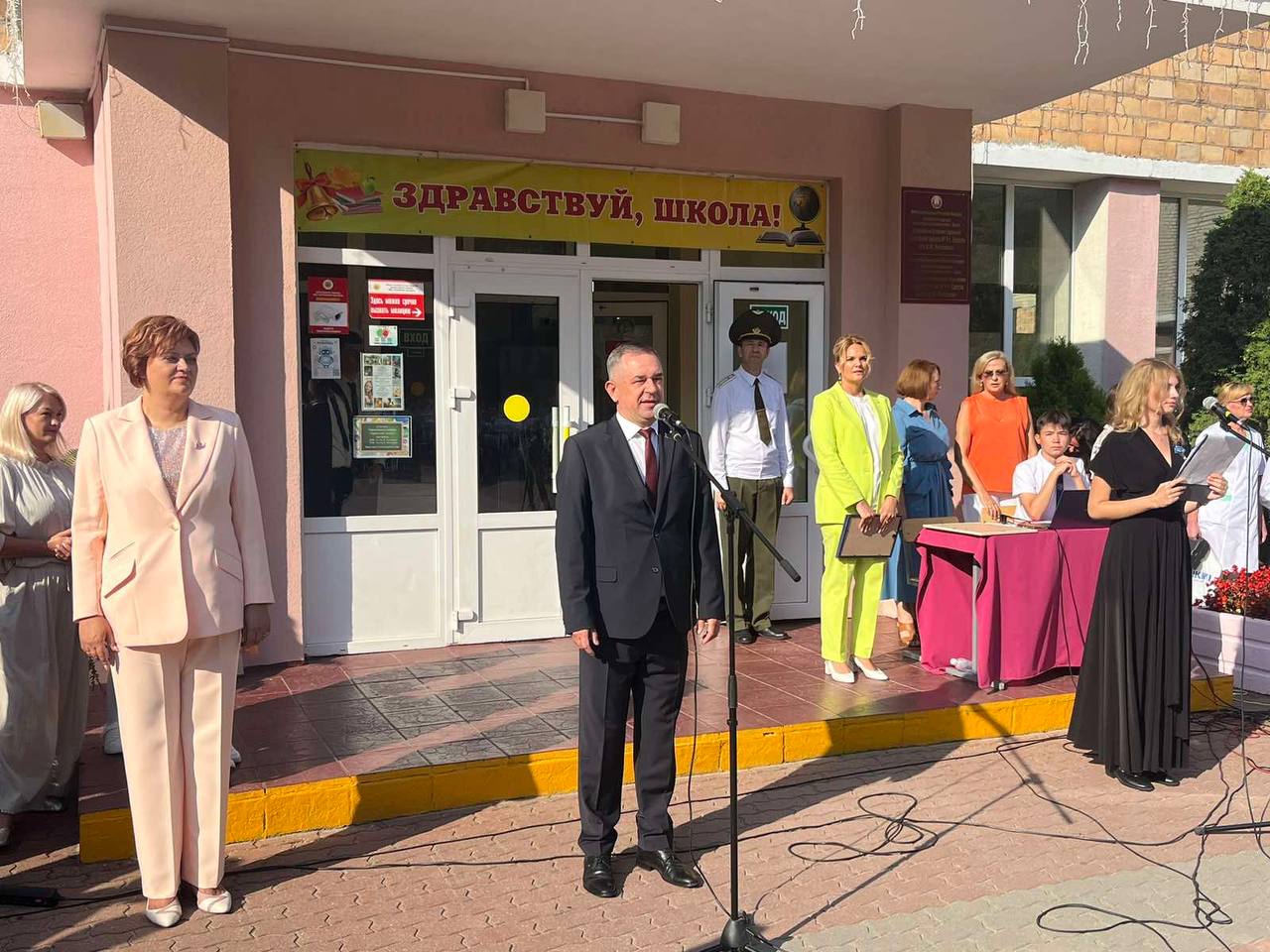 Звонок прозвучал для первоклассников Брестской области