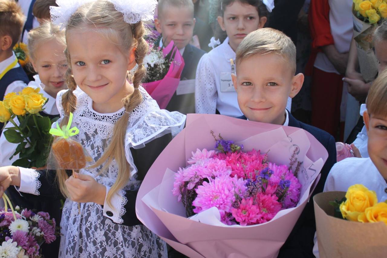 Звонок прозвучал для первоклассников Брестской области