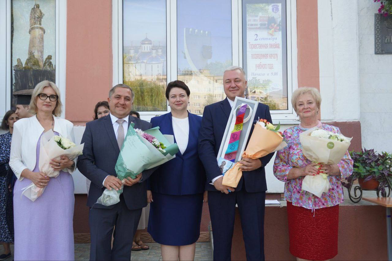 Звонок прозвучал для первоклассников Брестской области