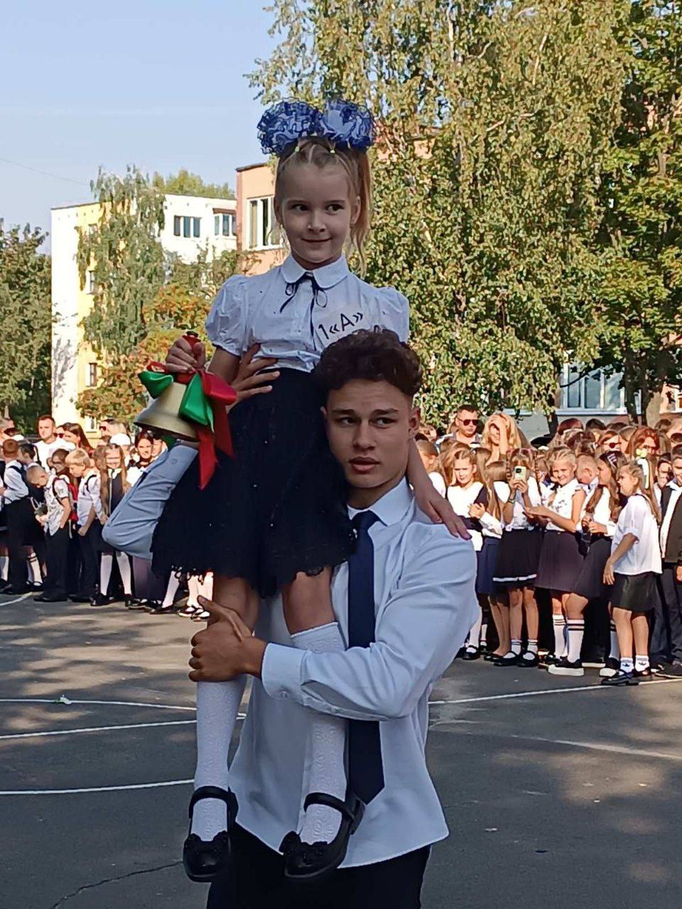 Звонок прозвучал для первоклассников Брестской области