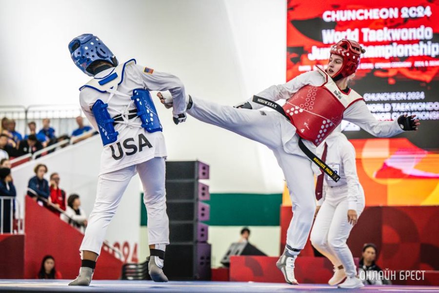 Брестчанка Михальчук Полина – бронзовый призер Чемпионата мира по Taekwondo WT