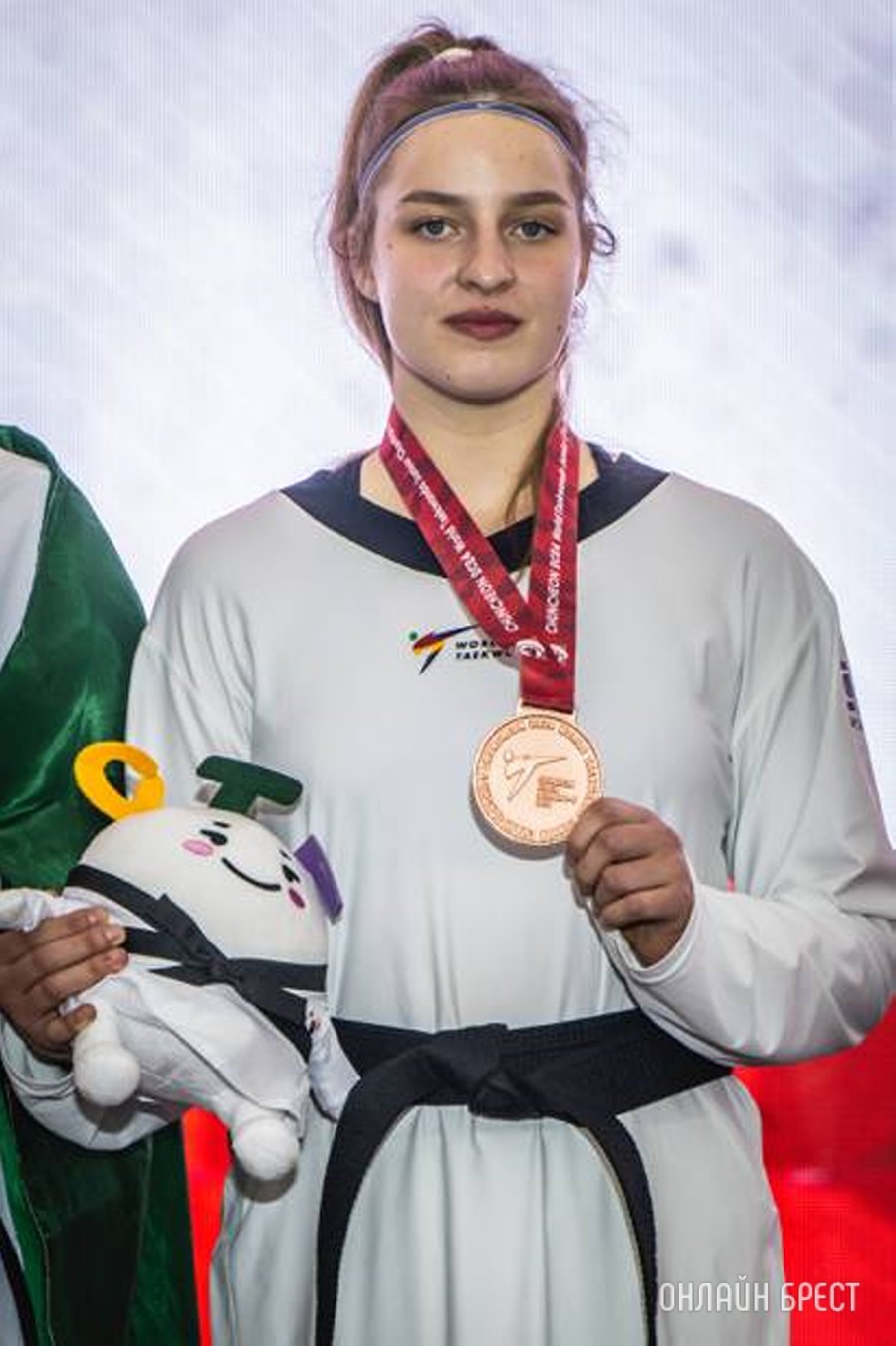 Брестчанка Михальчук Полина – бронзовый призер Чемпионата мира по Taekwondo WT