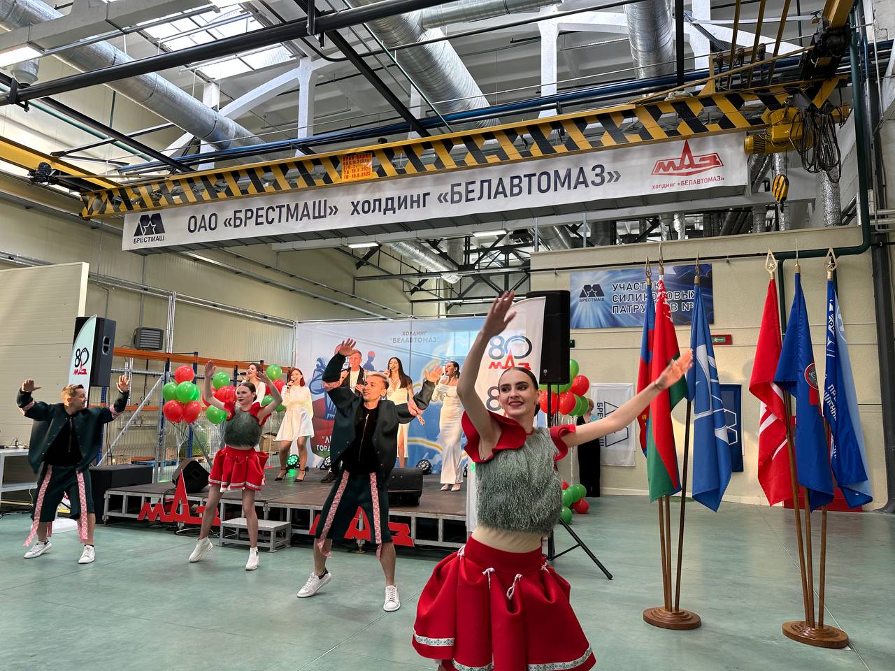 На «Брестмаш» открыли новую линию по производству силиконовых патрубков