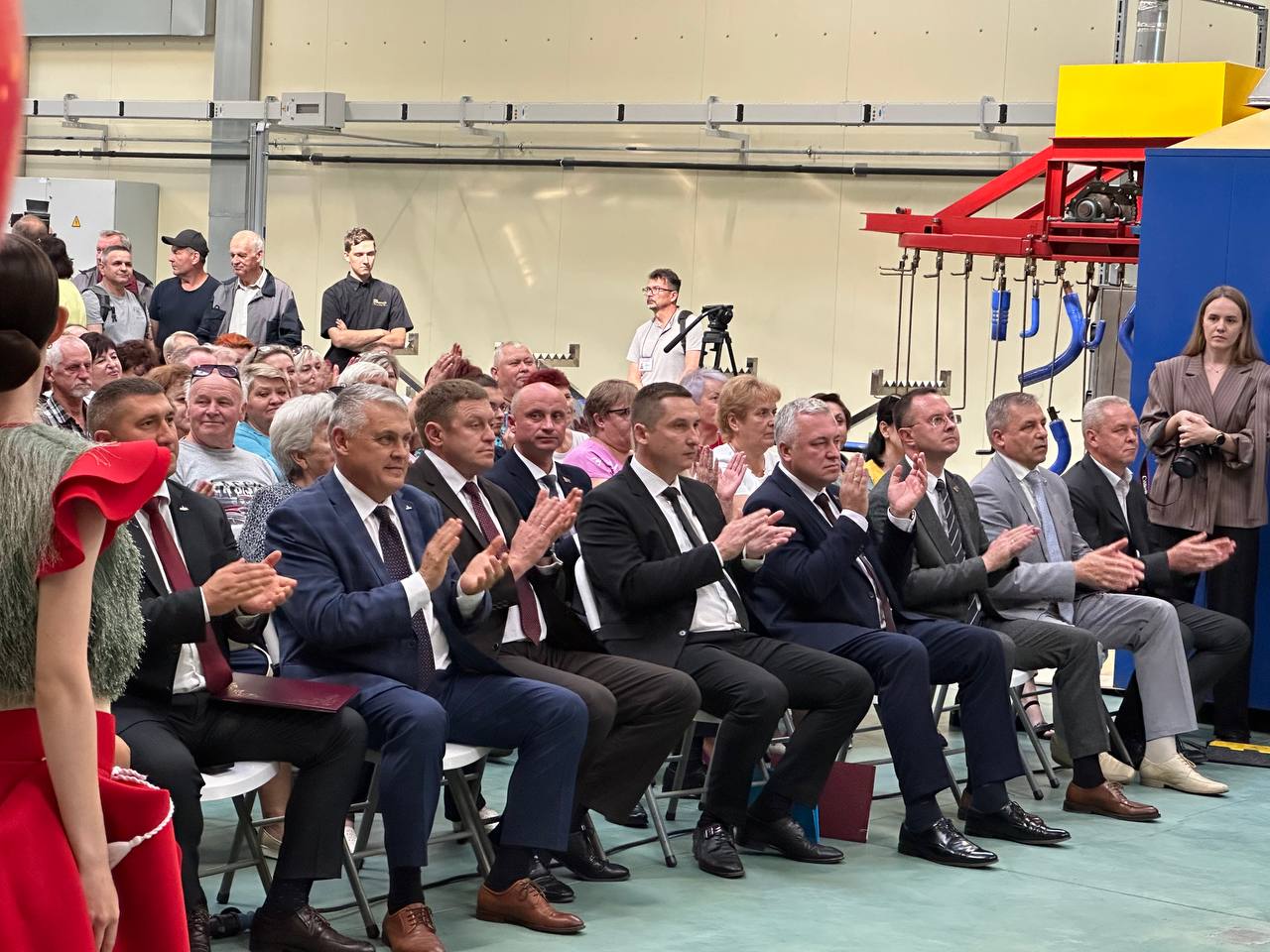 На «Брестмаш» открыли новую линию по производству силиконовых патрубков